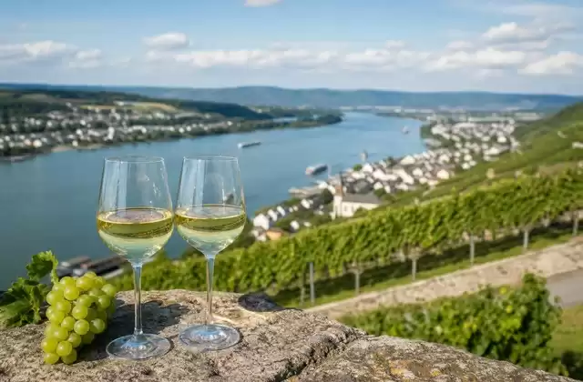Degustación de Riesling en Rüdesheim