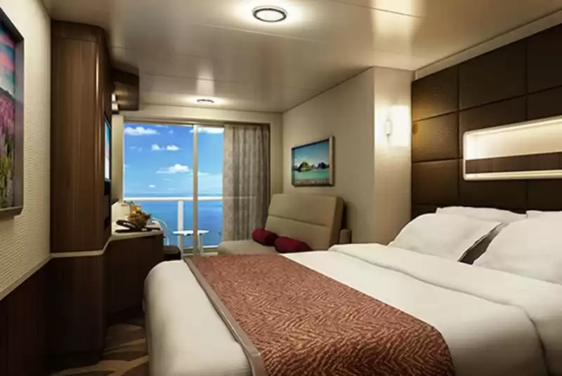 Suite Club balcón en proa