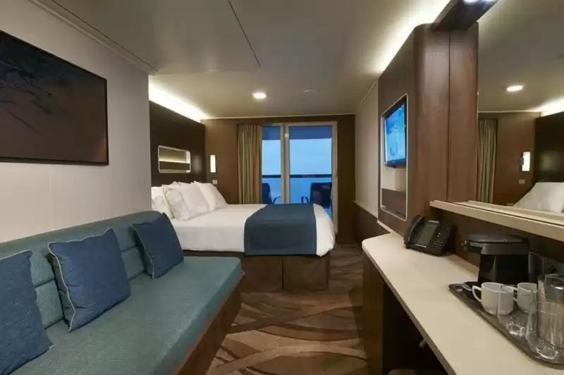 Cabina familiar con balcón