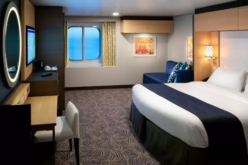 Cabina con vista al mar