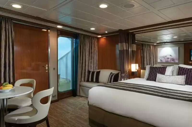 Suite Penthouse Deluxe con gran balcón con vistas a la proa